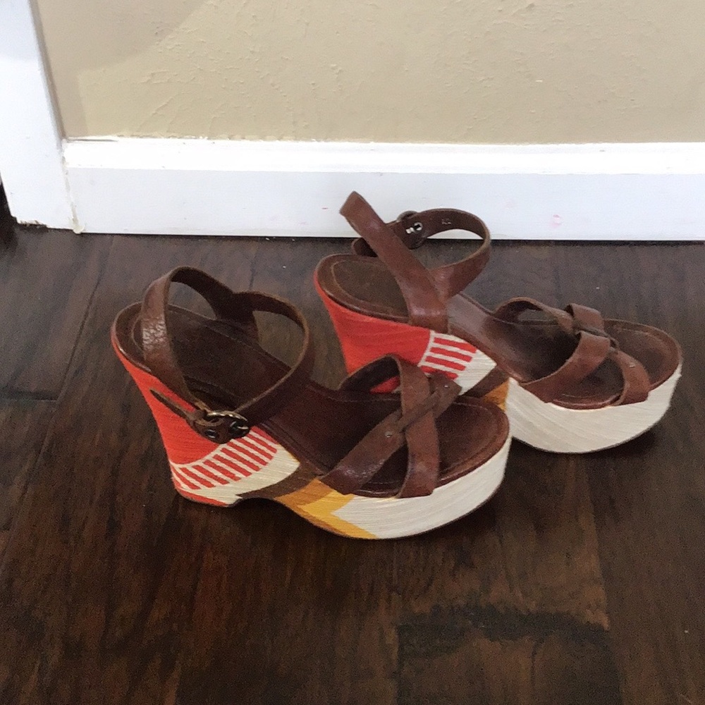 Miu Miu Platform Wedges - image 1